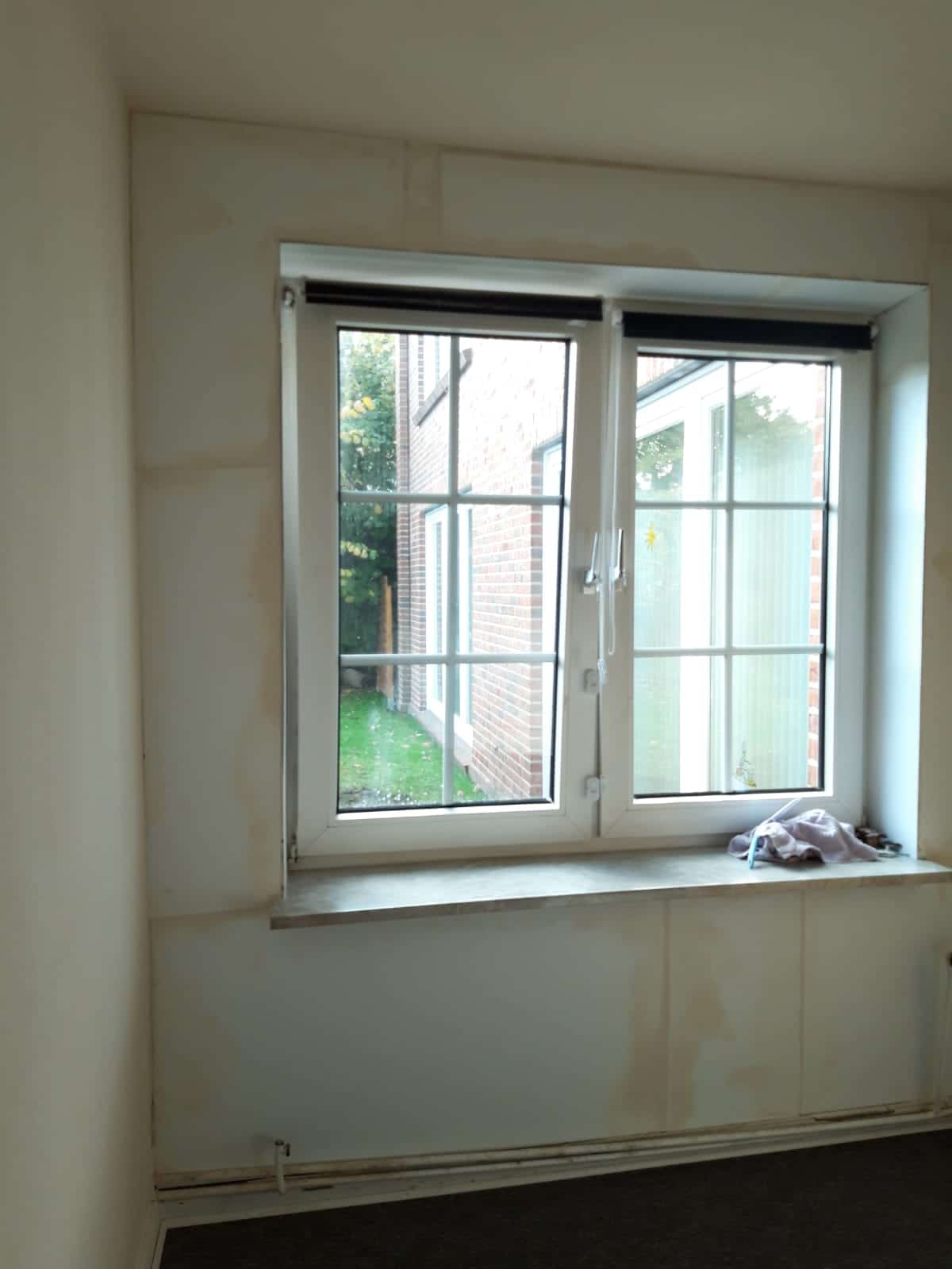 Wand mit Superwall gedämmt energiepreis senken mit innendaemmung