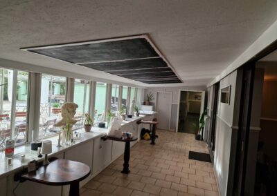 Deckenheizung Restaurant 1