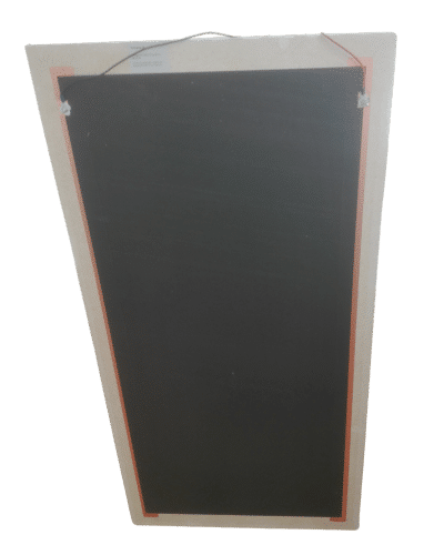 Panel calefactor de carbono con panel Fermacell, vertical