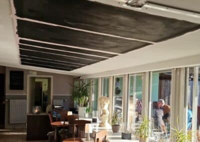 Über uns 12 Carbon-Heizsystem bei Installation