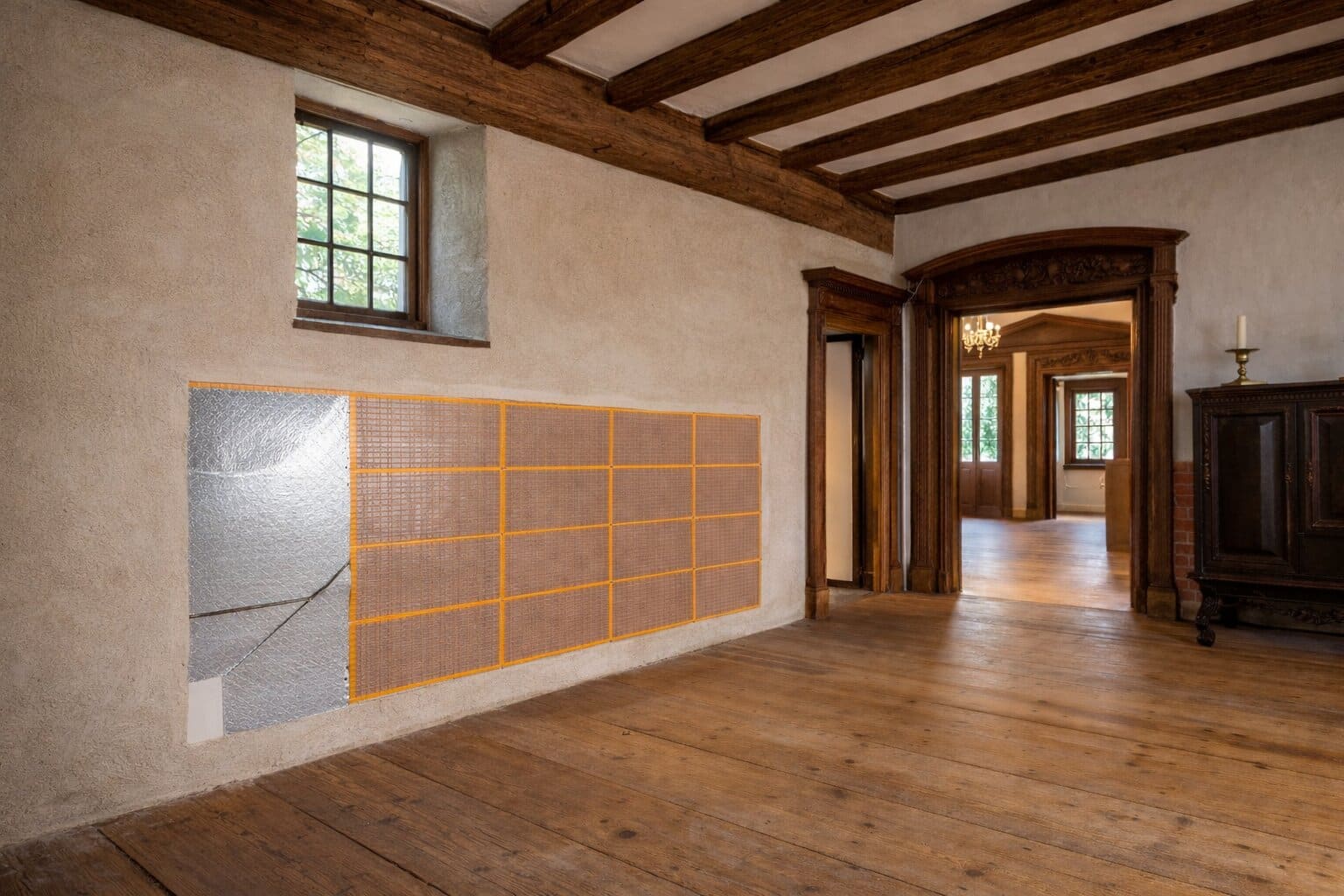 Calefacción en una casa protegida como patrimonio calefaccion en una casa protegida como patrimonio